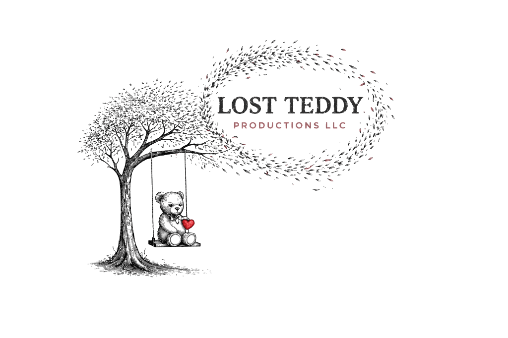 Lost Teddy Productions — teddy bear on a tree swing